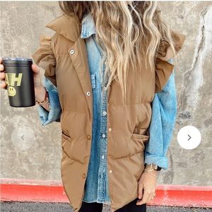 Ascot + Hart Ruffle Vest